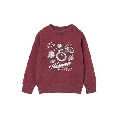 Sweat col rond manches longues VERTBAUDET