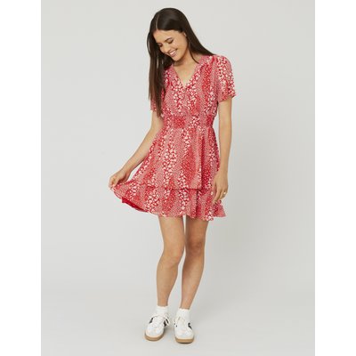 Robe courte imprimée BZB
