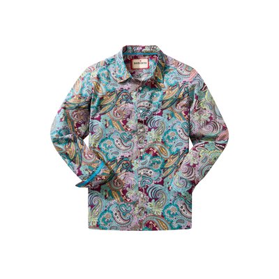 Chemise à manches longues imprimé cachemire affirmé JOE BROWNS