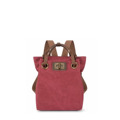 Sac à dos en toile et cuir TRINITE S OH MY BAG