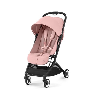 Poussette zebre rose store