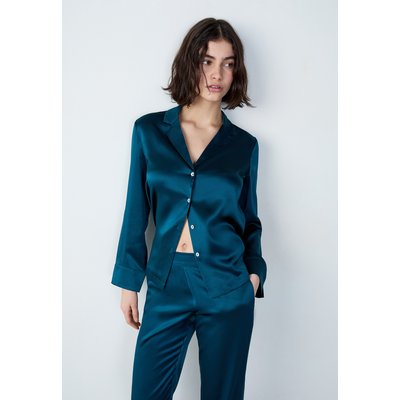 Pantalon de pyjama en soie imprimé léopard PEARLY ETAM