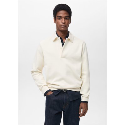 Sweat-shirt polo coton regular-fit MANGO MAN
