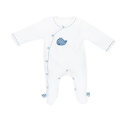 Pyjama bébé à manches longues en velours SAUTHON