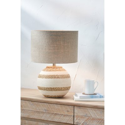 Sea Grass Round Table Lamp Base ÉDITÉ
