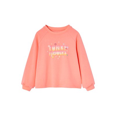 T-shirt effet sweat message en encre gonflante VERTBAUDET