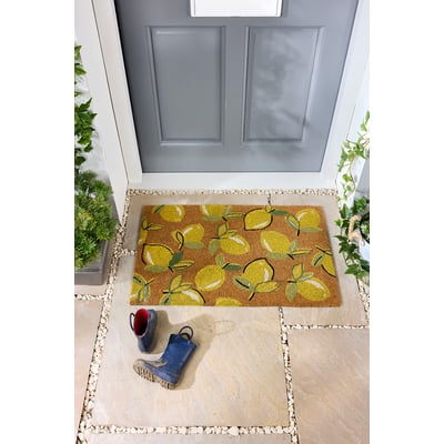 Lemons Coir Doormat MY MAT