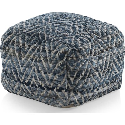 Pouf coton  fait main style bohème facile d'entretien RECOLLECTION