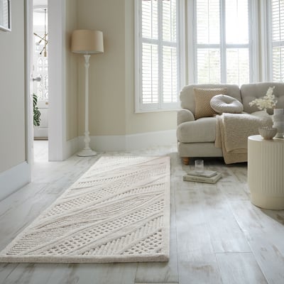 Tapis en laine de couloir Sculptured ABSTRACT FLAIR RUGS