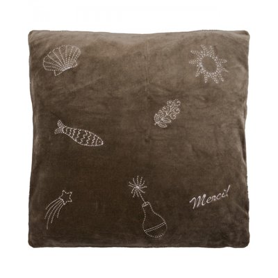 Housse de coussin brodée Play HOUSE DOCTOR