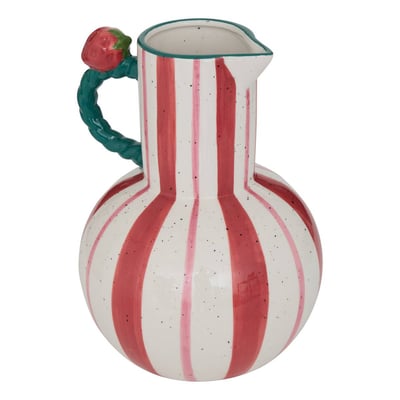 Vase avec anse en grès FRUITY ATMOSPHERA
