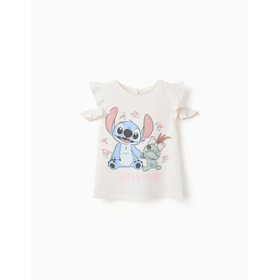 T-shirt en coton avec imprimé Stitch & Scrump ZIPPY