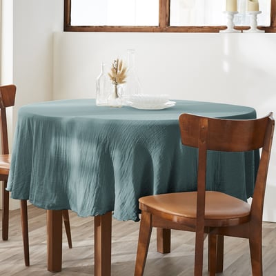 Nappe ronde en 100% Gaze de Coton EDEN
