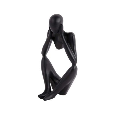 Statuette silhouette en polyrésine Dreaming PRESENT TIME