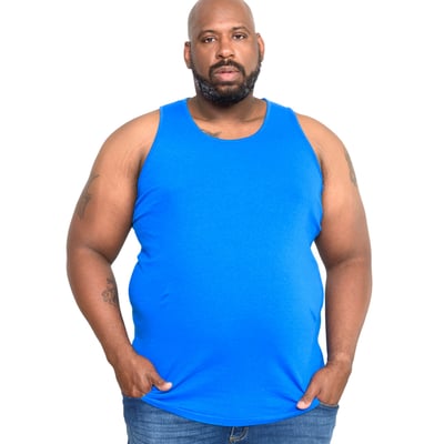 Débardeur uni grande taille FABIO DUKE