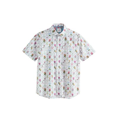 Chemise imprimée à manches courtes NEXT