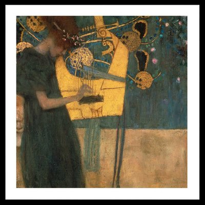 Poster Music - Gustav Klimt HEXOA