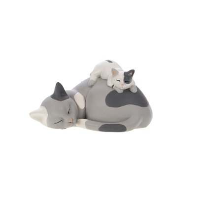 Chat maman et bébé dormeur AMADEUS