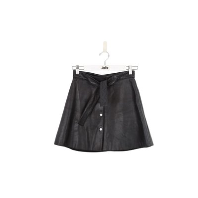 Mini jupe en cuir - Très Bon État MAJE