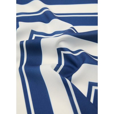 Foulard à rayures abstraites MANGO