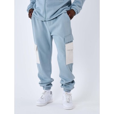 Pantalon de jogging bi-matière a poches PROJECT X