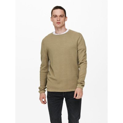 Pull col rond maille structurée Panter Life ONLY & SONS