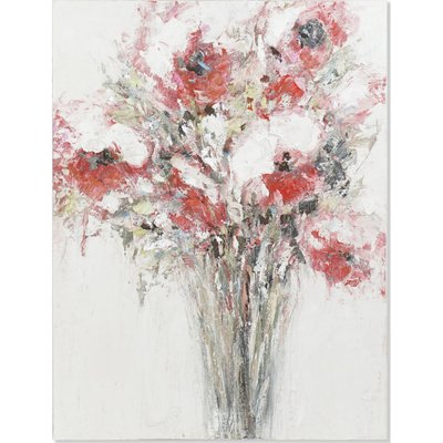 Tableau fleurs sur toile, finition main, Tradicional RECOLLECTION