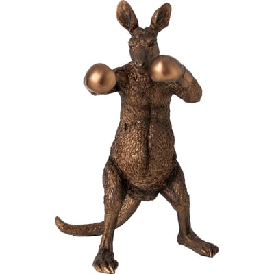 Figurine kangourou boxer en résine RECOLLECTION