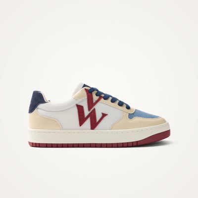 Baskets monogramme avec semelle épaisse RIDE Initials VANESSA WU