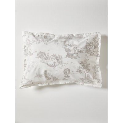 Taie d'oreiller percale de coton "ESPRIT TOILE DE JOUY" CYRILLUS