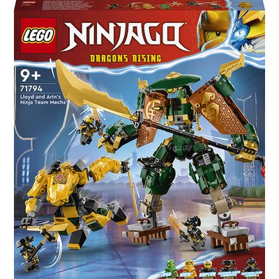 Ninjago L'équipe de robots des ninjas Lloyd et Arin LEGO