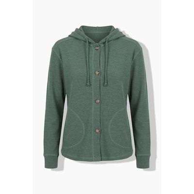 Veste à capuche en molleton de coton bio ULLA POPKEN