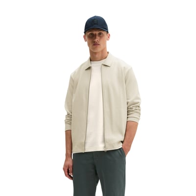 Veste zippée regular avec une structure fine MARC O'POLO