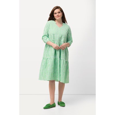 Robe verte esprit La Redoute