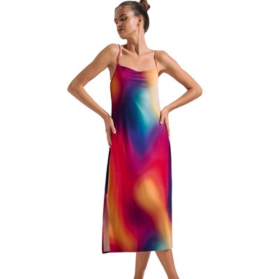 Robe longue estivale à bretelles Olympia LISCA