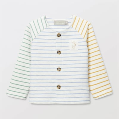 Sweat rayé en coton BIO GOTS BOUT'CHOU