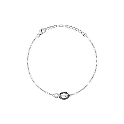 Bracelet en argent 925 et oxyde de zirconium CLEOR