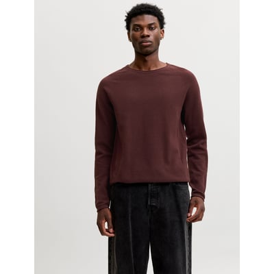 Pull léger col rond maille structurée JACK & JONES