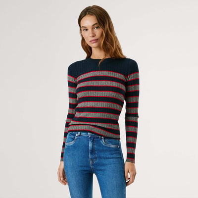 Pull Côtelé À Rayures PEPE JEANS