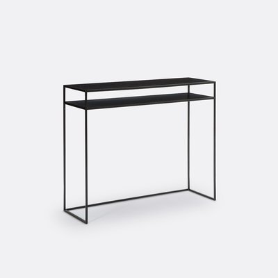 Console in metaal met dubbel plateau, Hiba LA REDOUTE INTERIEURS