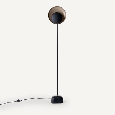 Lampadaire, réflecteurs noir et moka, Naton AM.PM