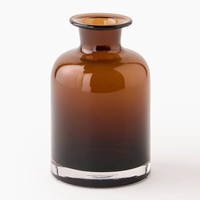 Fiole, 11,5xH19, en verre MONOPRIX