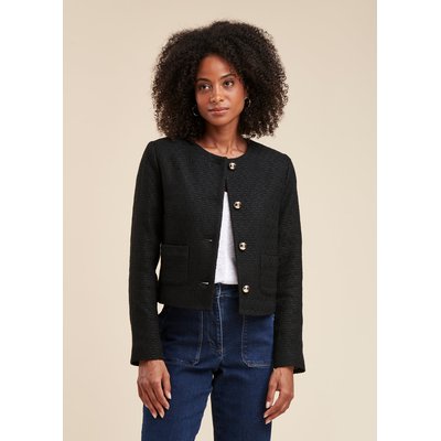 Veste encolure ronde LA FEE MARABOUTEE
