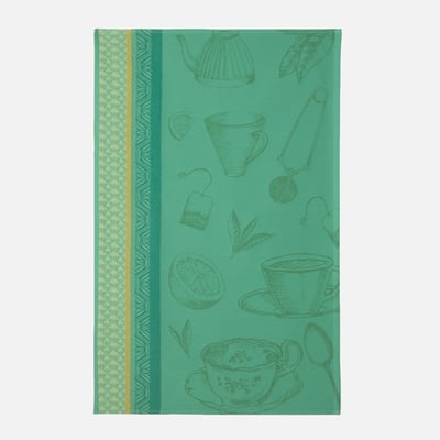 Torchon jacquard en coton MÉLI MÉLO COUCKE