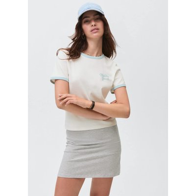 T-shirt imprimé manches courtes MANGO TEEN
