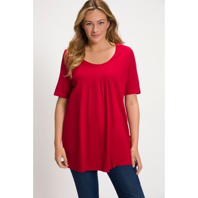 T-shirt, plis, ligne A, manches courtes ULLA POPKEN