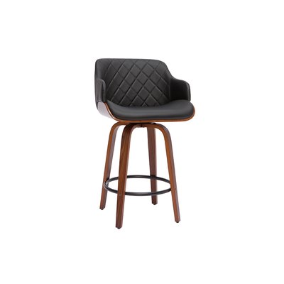 Tabouret de bar design pivotant 360° H65 cm LUCIEN MILIBOO