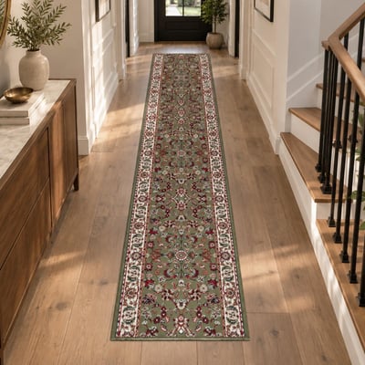 Tapis oriental tissé motif ancestral LYN1 NOMED UN AMOUR DE TAPIS
