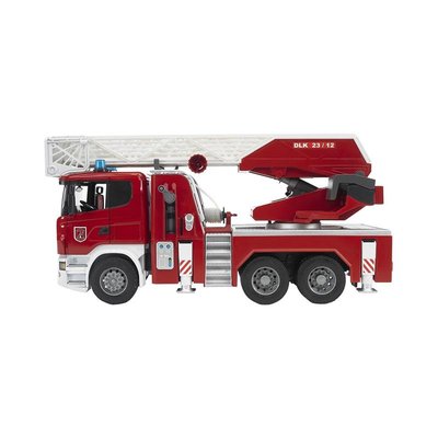 Scania R-Serie Camion de pompiers fonctionnel avec pompe à eau BRUDER
