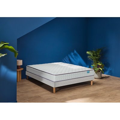 Ensemble matelas ressorts et sommier, Well Bed MERINOS